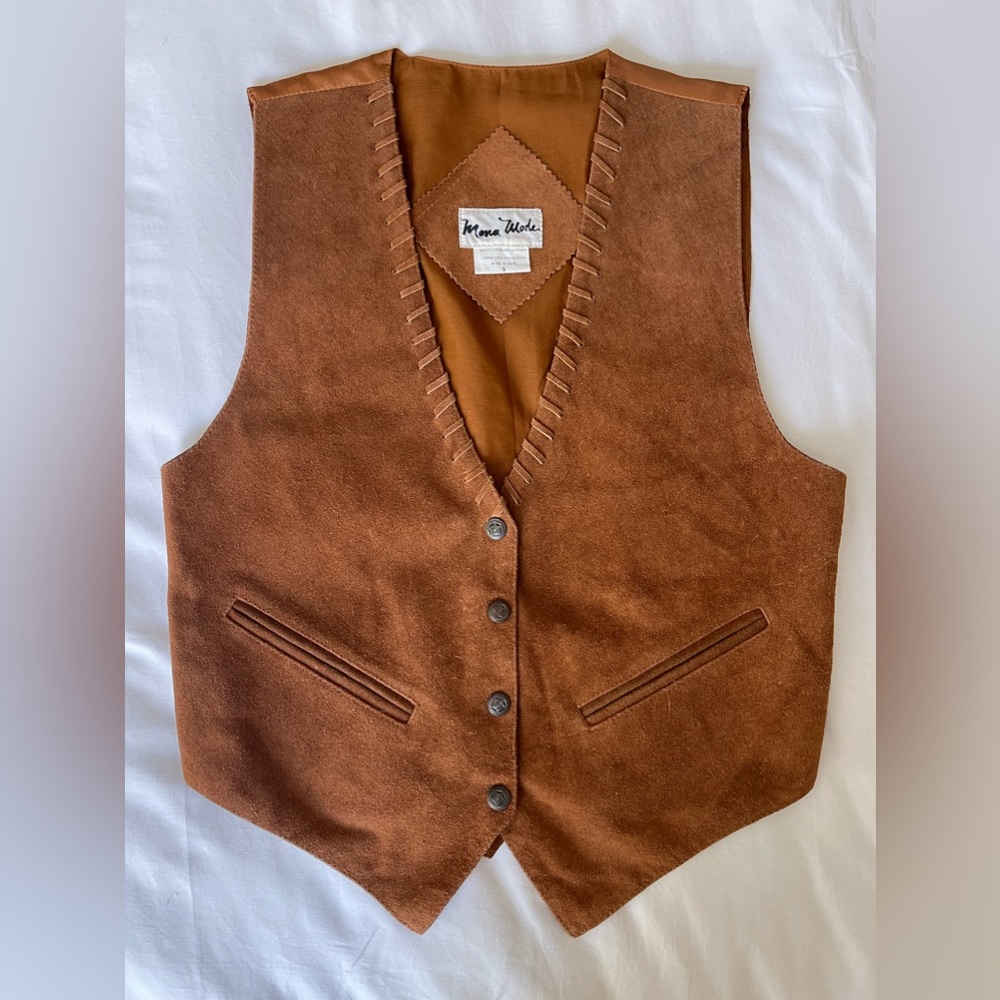 Mona Mode Vintage Leather Vest